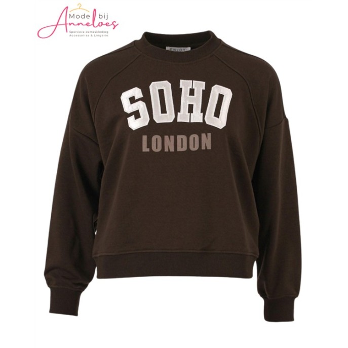 Enjoy Sweater SOHO London 156555.851 – Donkerbruin Enjoy Sweater SOHO London 156555.851 – Donkerbruin